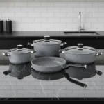 سرویس قابلمه 7 پارچه گرانیت طوسی پالما کرکماز 3919 | رابیما