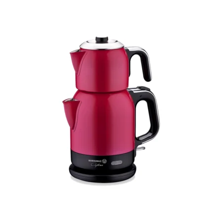 چای ساز اتوماتیک برقی 1600 وات 0.9 + 1.7 لیتر گلبهی چایتیما کرکماز 331-11 | رابیما