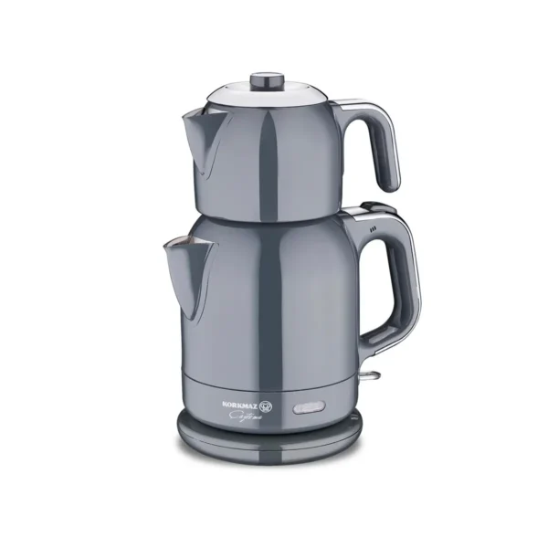 چای ساز اتوماتیک برقی 1600 وات 0.9 + 1.7 لیتر نوک مدادی چایتیما کرکماز 331-12 | رابیما