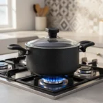 قابلمه نچسب 16*8.5 سانتی متر 1.5 لیتر مشکی منچستر ریوالد 6503116-0411 | رابیما