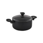 قابلمه نچسب 24*11.5 سانتی متر 4.8 لیتر مشکی منچستر ریوالد 6503124-0411 | رابیما