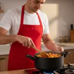 قابلمه نچسب 26*12.5 سانتی متر 6.1 لیتر مشکی منچستر ریوالد 6503126-0411 | رابیما