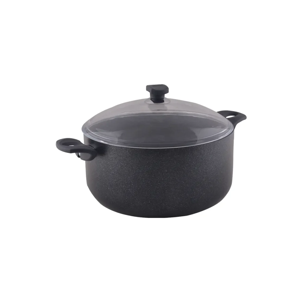 قابلمه نچسب 28*13.5 سانتی متر 7.7 لیتر مشکی منچستر ریوالد 6503128-0411 | رابیما