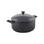 قابلمه نچسب 30*14.5 سانتی متر 10 لیتر مشکی منچستر ریوالد 6503130-0411 | رابیما