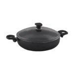 قابلمه کوتاه نچسب 28*7 سانتی متر 3.6 لیتر مشکی منچستر ریوالد 6504128-0411 | رابیما