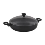 قابلمه کوتاه نچسب 30*7.5 سانتی متر 4.3 لیتر مشکی منچستر ریوالد 6504130-0411 | رابیما