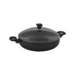 قابلمه کوتاه نچسب 30*7.5 سانتی متر 4.3 لیتر مشکی منچستر ریوالد 6504130-0411 | رابیما