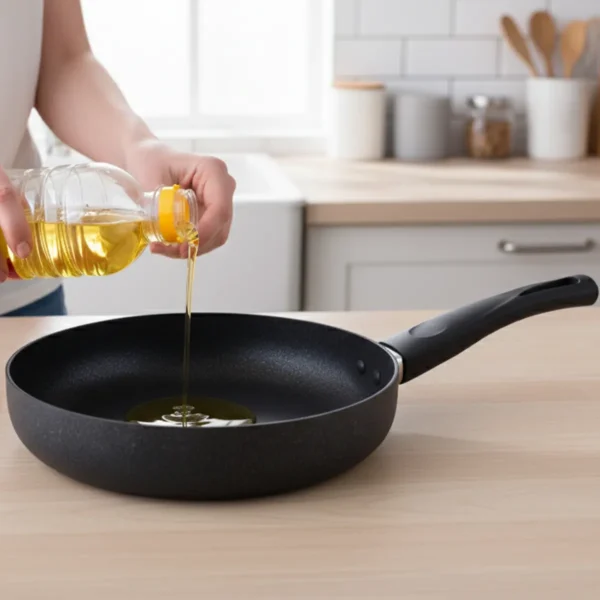 تابه نچسب 20*5 سانتی متر 1.2 لیتر مشکی منچستر ریوالد 6505020-0411 | رابیما