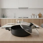 نیم قابلمه نچسب 28*9 سانتی متر 4.8 لیتر مشکی منچستر ریوالد 6506128-0411 | رابیما