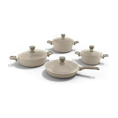 سرویس قابلمه 8 پارچه گرانیت بژ پریستون ریوالد 6501108-0306 | رابیما