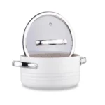 سرویس قابلمه 7 پارچه گرانیت وانیلی لینیا کرکماز 2619-2 | رابیما