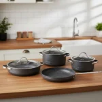 سرویس قابلمه 7 پارچه گرانیت نوک مدادی لینیا کرکماز 2619-5 | رابیما