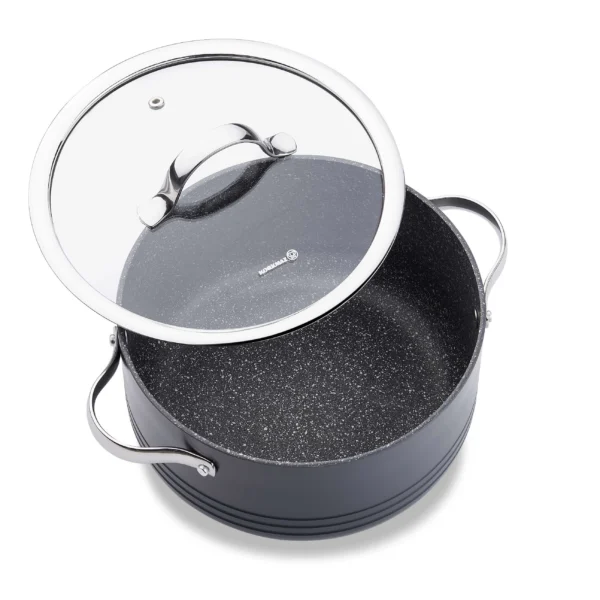 سرویس قابلمه 7 پارچه گرانیت نوک مدادی لینیا کرکماز 2619-5 | رابیما