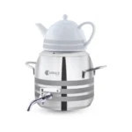 سماور روگازی 1.0 + 4.8 لیتر استیل براق لیورپول ریوالد 6818135-1022 | رابیما