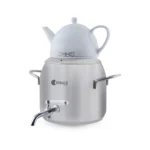 سماور روگازی 1.0 + 4.8 لیتر استیل مات لیورپول ریوالد 6818165-1020 | رابیما