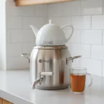 سماور روگازی 1.0 + 4.8 لیتر استیل مات لیورپول ریوالد 6818165-1020 | رابیما