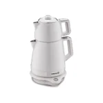 چای ساز اتوماتیک برقی 2000 وات 1.2 + 1.7 لیتر وانیلی دمیکس کرکماز 332-05 | رابیما