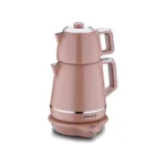 چای ساز اتوماتیک برقی 2000 وات 1.2 + 1.7 لیتر موکایی دمیکس کرکماز 332-06 | رابیما