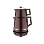 چای ساز اتوماتیک برقی 2000 وات 1.2 + 1.7 لیتر قهوه ای دمیکس کرکماز 332-07 | رابیما