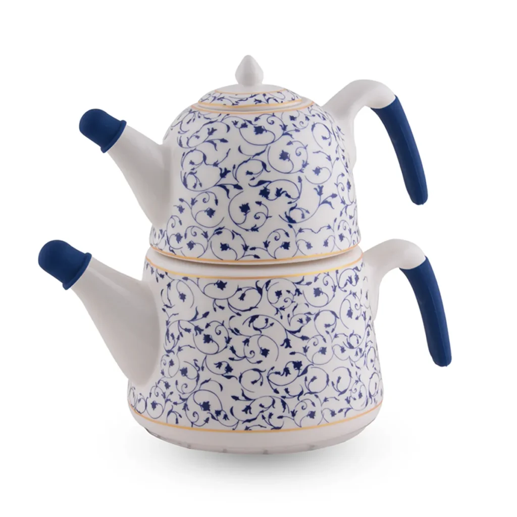 کتری و قوری 1.0 + 2.0 لیتر چینی بیرمینگام ریوالد 6724112-1133 | رابیما