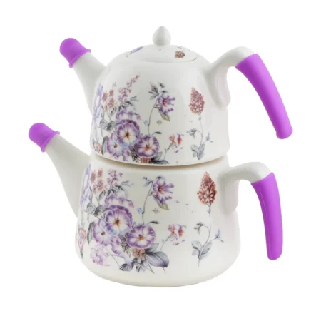 کتری و قوری 1.0 + 2.0 لیتر چینی بیرمینگام ریوالد 6724112-1135 | رابیما