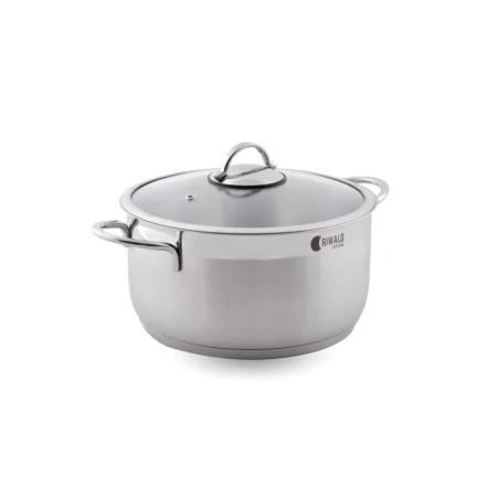 قابلمه 28*14 سانتی متر 7.5 لیتر استیل مات لیورپول ریوالد 6803228-1023 | رابیما