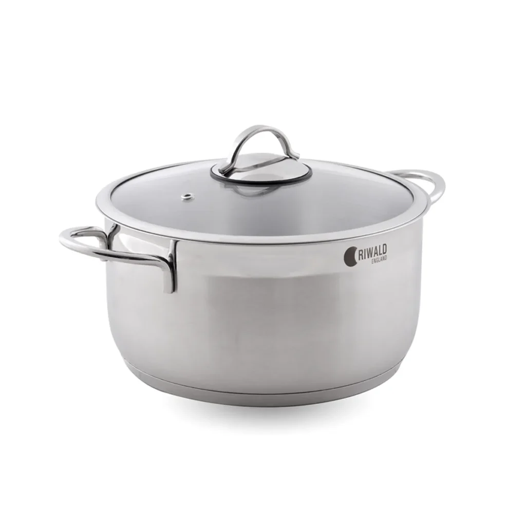 قابلمه 32*18 سانتی متر 11.1 لیتر استیل مات لیورپول ریوالد 6803232-1023 | رابیما