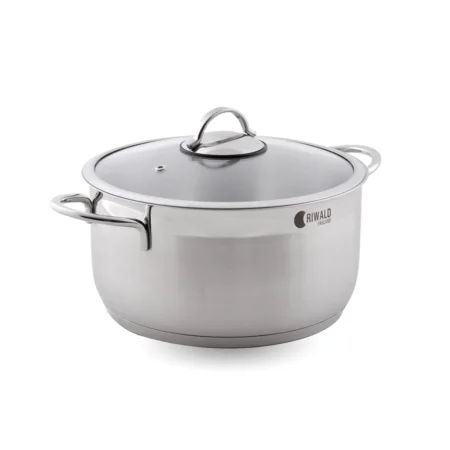 قابلمه 32*18 سانتی متر 11.1 لیتر استیل مات لیورپول ریوالد 6803232-1023 | رابیما