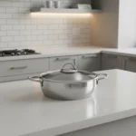 قابلمه کوتاه 24*7.8 سانتی متر 2.75 لیتر استیل مات لیورپول ریوالد 6804224-1023 | رابیما