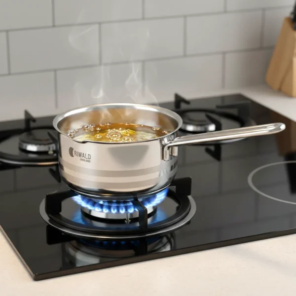 روغن داغ کن 14*7.5 سانتی متر 1.1 لیتر استیل براق لیورپول ریوالد 6810014-1022 | رابیما