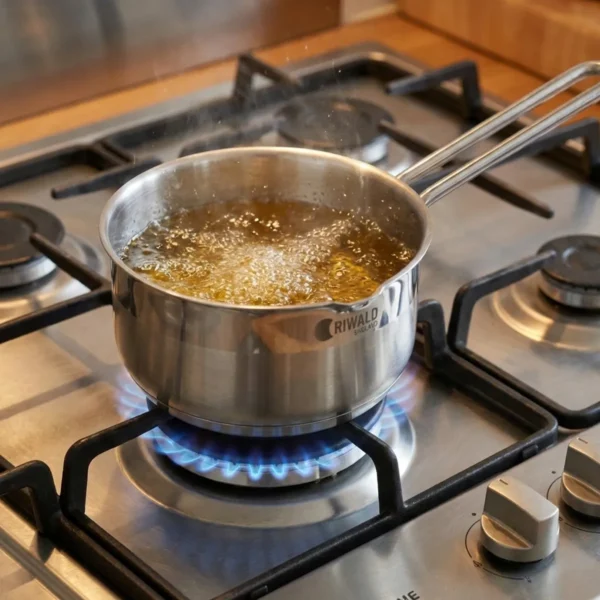 روغن داغ کن 14*7.5 سانتی متر 1.1 لیتر استیل مات لیورپول ریوالد 6810014-1023 | رابیما