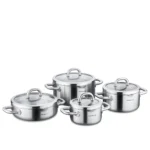 سرویس قابلمه 8 پارچه استیل مات آلبا کرکماز 2795 | رابیما