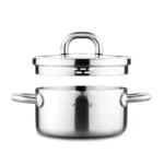 سرویس قابلمه 8 پارچه استیل مات آلبا کرکماز 2795 | رابیما