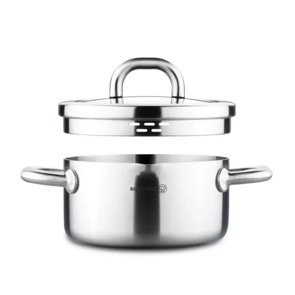 سرویس قابلمه 8 پارچه استیل مات آلبا کرکماز 2795 | رابیما