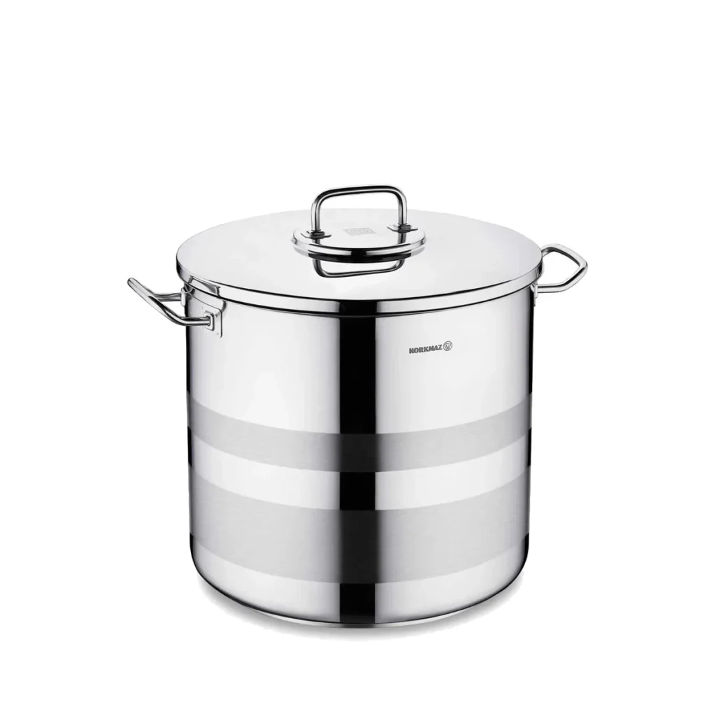 قابلمه گود 36*33 سانتی متر 33.5 لیتر استیل براق آسترا ۲ کرکماز 2032 | رابیما