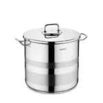 قابلمه گود 40*34 سانتی متر 42.5 لیتر استیل براق آسترا ۲ کرکماز 2033 | رابیما