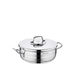 قابلمه کوتاه 26*8.5 سانتی متر 4.5 لیتر استیل براق آسترا 2 کرکماز 2035 | رابیما