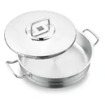 قابلمه کوتاه 30*11 سانتی متر 7.5 لیتر استیل براق آسترا ۲ کرکماز 2037 | رابیما