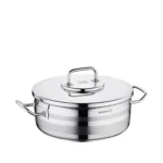 قابلمه کوتاه 36*17 سانتی متر 17 لیتر استیل براق آسترا 2 کرکماز 2039 | رابیما