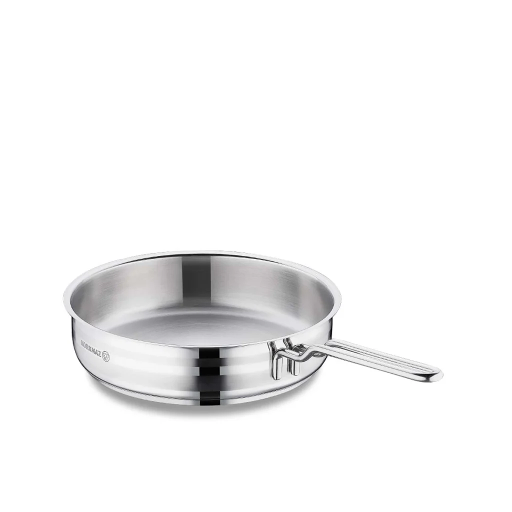 تابه 24*6 سانتی متر 2.7 لیتر استیل براق آسترا ۲ کرکماز 2043 | رابیما