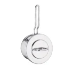 روغن داغ کن درب دار 16*9 سانتی متر 1.8 لیتر استیل براق آسترا 2 کرکماز 2047 | رابیما