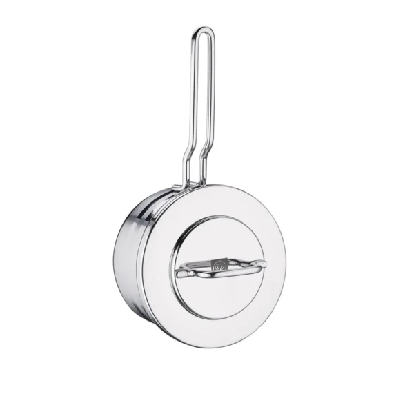 روغن داغ کن درب دار 16*9 سانتی متر 1.8 لیتر استیل براق آسترا 2 کرکماز 2047 | رابیما