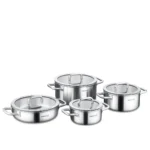 سرویس قابلمه 8 پارچه استیل مات آئورا کرکماز 2794 | رابیما