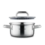 سرویس قابلمه 8 پارچه استیل مات آئورا کرکماز 2794 | رابیما