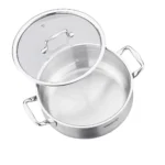 سرویس قابلمه 9 پارچه استیل مات ایستیما کرکماز 1959 | رابیما