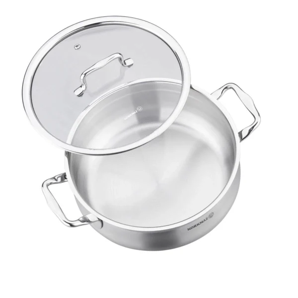 سرویس قابلمه 9 پارچه استیل مات ایستیما کرکماز 1959 | رابیما