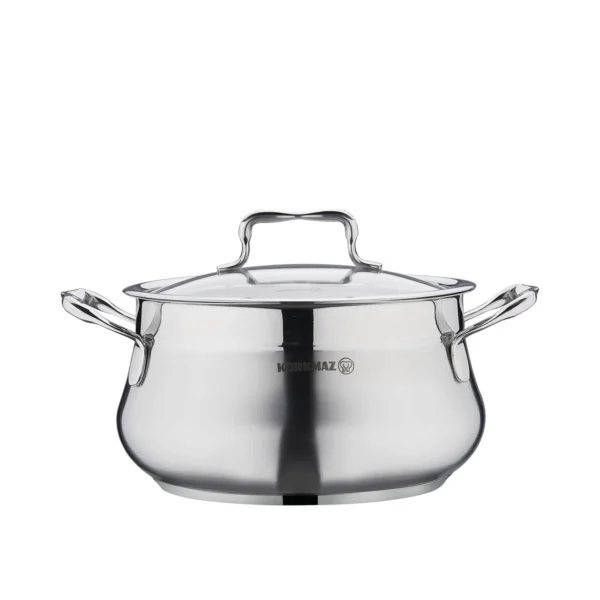 سرویس قابلمه 9 پارچه استیل مات ایستیما کرکماز 1959 | رابیما