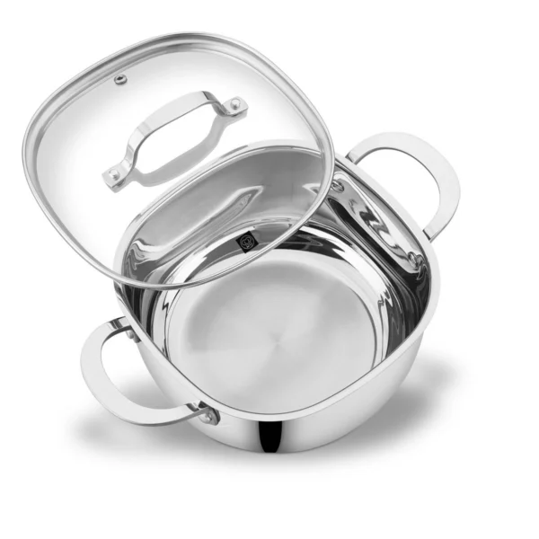 سرویس قابلمه 8 پارچه استیل براق لیا کرکماز 2785 | رابیما