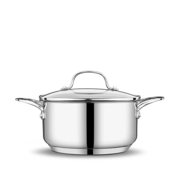 سرویس قابلمه 8 پارچه استیل براق لیا کرکماز 2785 | رابیما