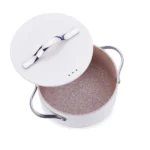 سرویس قابلمه 7 پارچه گرانیت وانیلی لینیا پلاس کرکماز 2620-1 | رابیما